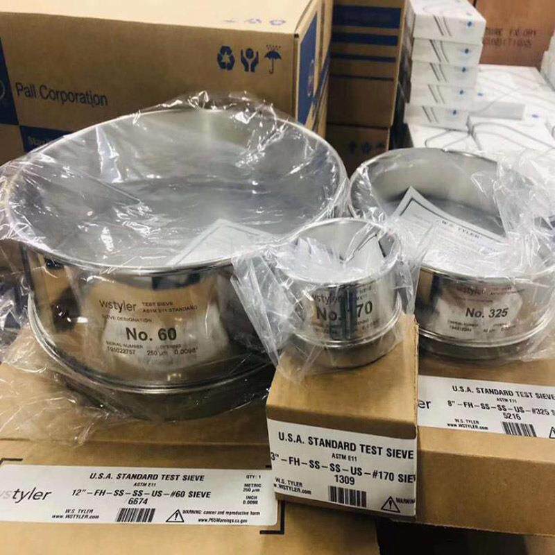 泰勒筛tyler不锈钢标准筛试验筛检验筛网4目-635目