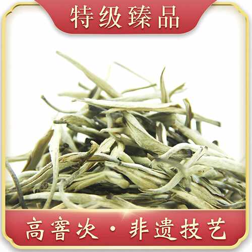 新疆包邮浓香型飘雪茉莉银针高山白毫银针新茶雪芽龙芽九窨