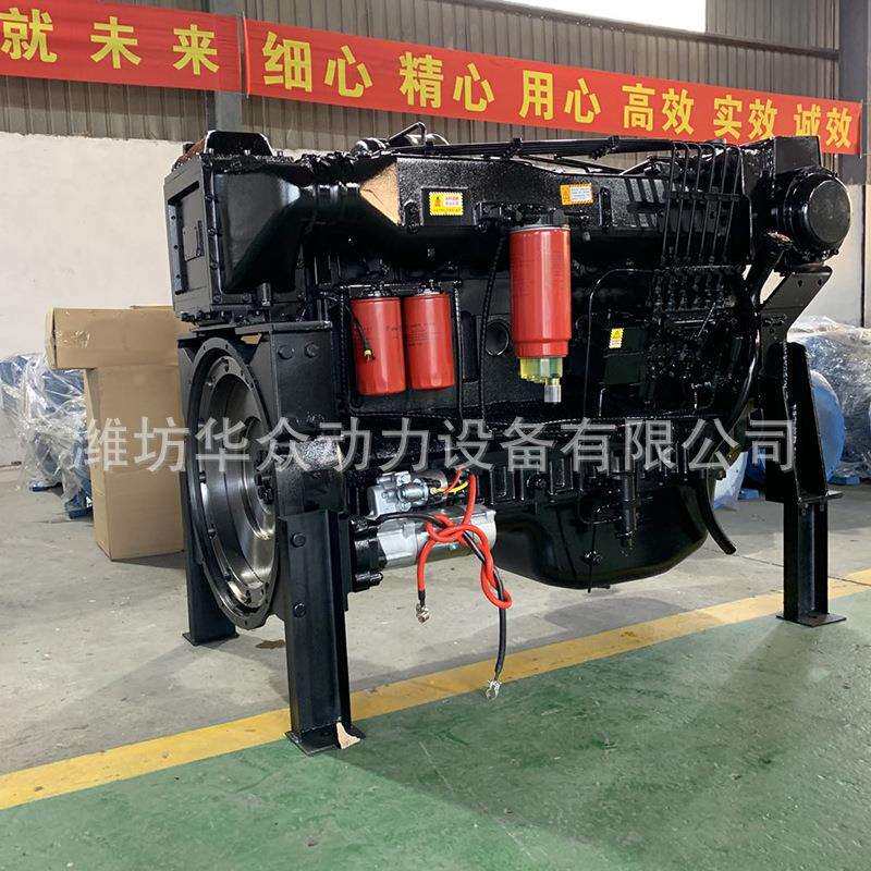 潍坊6126ZLC P12船用柴油机 300马力400马力渔船拖网船船用发动机