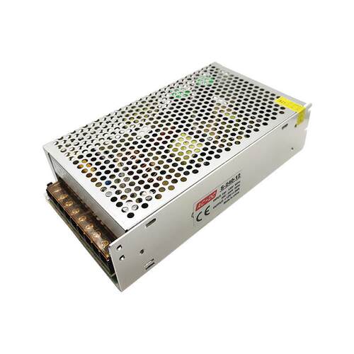 12V20A开关电源 S-240-12监控LED电源AC转DC直流铝壳供电驱动电源