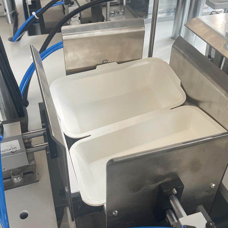 双工位一体成型机船盒机外卖打包盒机米饭盒成型机淋膜纸盒