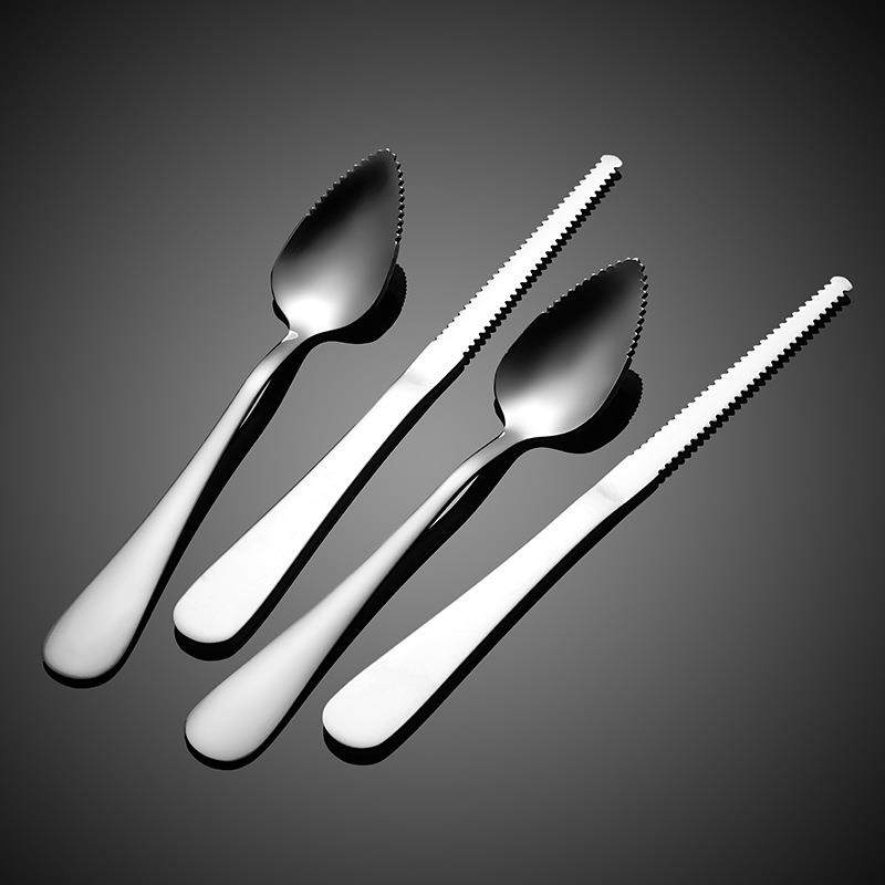 不锈钢西柚刀橙子去皮器果泥勺切柚子取肉器挖果肉刀剥橙神器1010