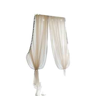 唐顿庄园法式 窗帘遮光雪尼尔提花卧室高端轻奢高级感复古2025新款