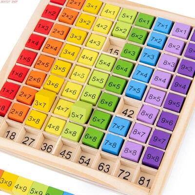 Montessori Educational Wooden Toys for Kids Children Baby