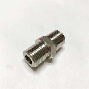 m16x1. 双5pt3 外径 m16x1异丝8 转接头 螺纹不锈钢pt35接头