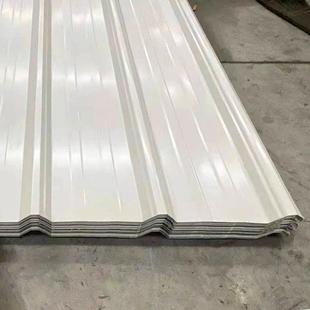 现货彩钢瓦夹心泡沫板压型铁皮岩棉瓦楞板426 840型彩钢板加工