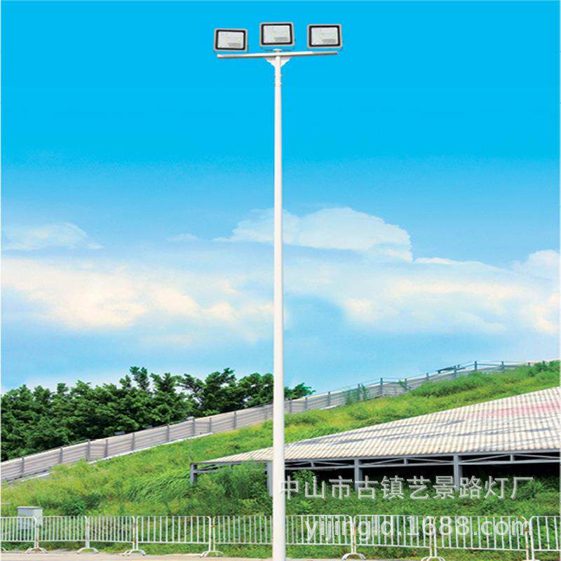 球场灯杆篮球场照明灯8米10米广场灯杆灯LED100W200W300W灯具