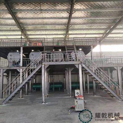养殖场动物油熬炼设备 牛油羊油炼制加工设备 50吨生产线无害处理