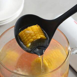 2pcs Oil Separator Soup Spoon Plastic Kitchen Cookware