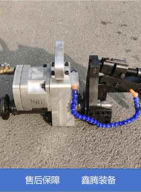 鑫腾气动钢轨钻孔机ZGQ1806风动钢轨钻孔气动轻轨空心钻钢轨钻