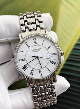 先鉴后发 98新38.5mm浪琴经典系列L4.921.4.11.6自动机械男表正品