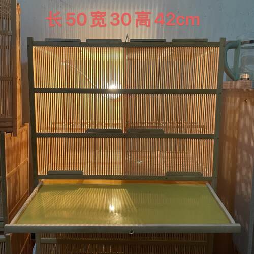 大号两斤装草蜢竹笼子蚂蚱昆虫笼手工运输中转鸟笼鸟螽斯宠物热卖
