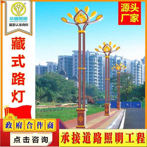 中式中国风民族风路灯特色城镇园林文旅景区民宿户外防水工程灯