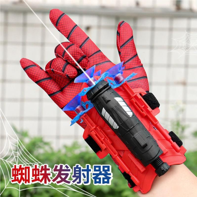 电动蜘自不蛛侠吐丝发喷射器动回收线正版射器卡线户R11854d外儿