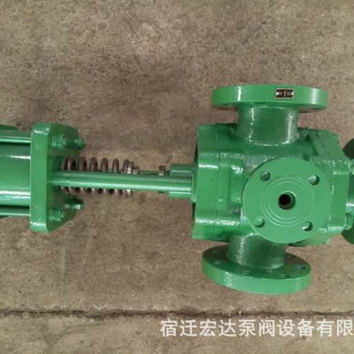 J64H气动三通保温阀QGB90*2-46保温三螺杆泵优惠套装组合