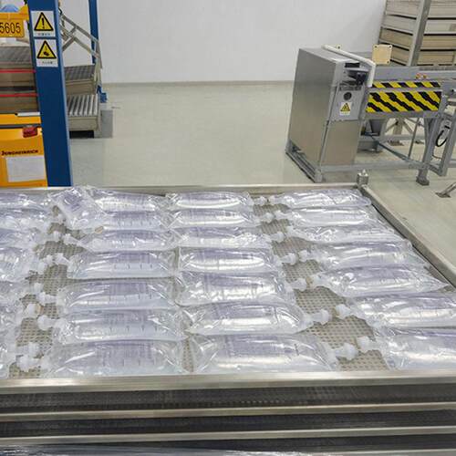 源头厂家生产线尼为机械加工轻定制自动营养液装卸盘机