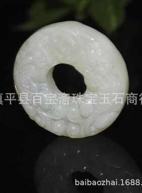 吊挂件收藏品批发杂项 古玩玉 双仿古玉佩坠岫貔貅貔貅老