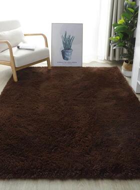 Fluffy Area Rugs for Bedroom Shaggy Floor Mat Carpet 地毯垫