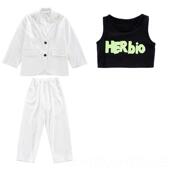 演出服成帅气西嘻哈套装 新款 少街舞装 架子鼓潮服走秀服人爵士儿舞