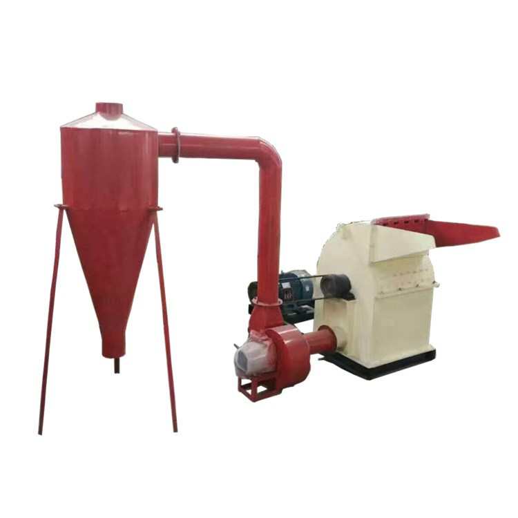 木材刨花机 锤削片树枝锯末菇木屑木材粉碎机 移动木头碎枝破碎机