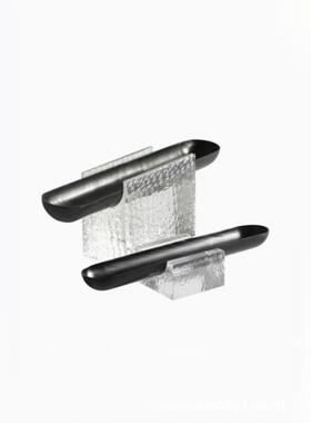 PZ1079简现约代轻奢首饰盒摆透明亚克底座合金力收纳盘家居卧室装