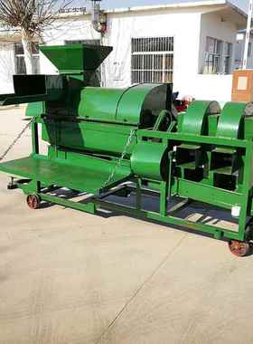 大型功能农用玉米脱粒机多大豆高粱谷子脱粒BUB机走行玉式米脱粒