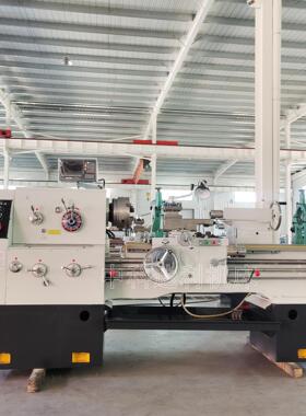 现货供应C6150*1000大孔径车床主轴孔径82选配数显中心架跟刀架