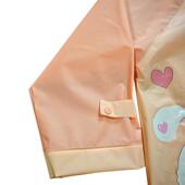 加厚长款 幼儿园卡通儿童雨衣中小童小学生大书包位宝宝小兔子雨披