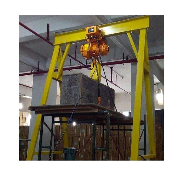 佛山1吨龙门架 模具起重龙门架 广州工厂手推 门式龙门架质量好
