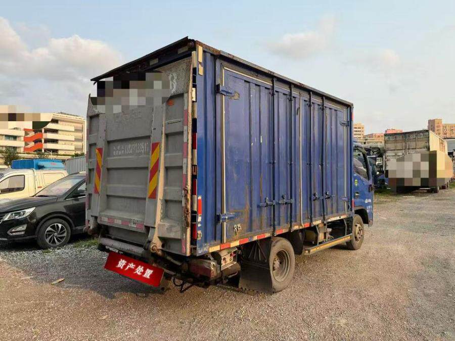 4月18日深圳市22年上牌东风凯普特非营运带尾板手续齐全正常过户网络拍卖公告