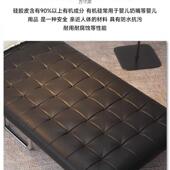 单折叠见详情闲椅坐两用沙发床黑色沙发椅休阳台座椅躺椅复古人奶