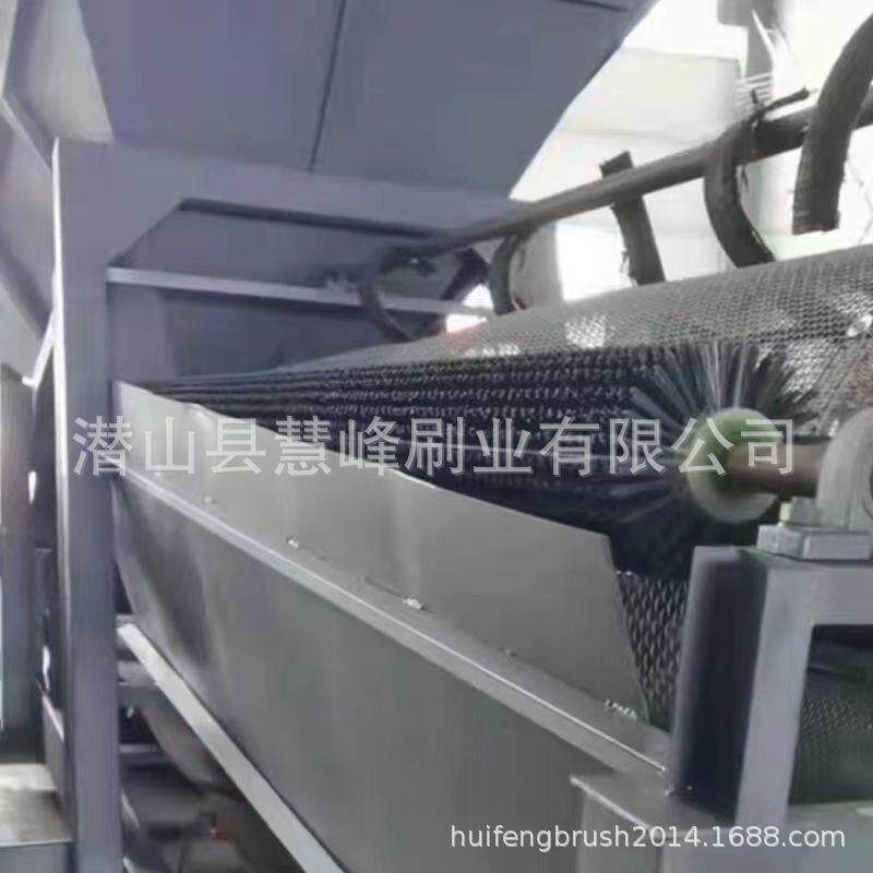 内外绕弹簧刷尼龙塑料丝螺旋毛刷抛光圆筒刷螺旋缠绕式工业毛刷辊