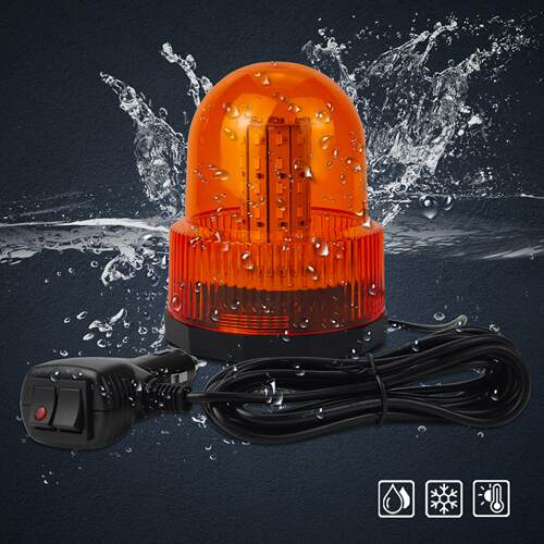 60LED汽车吸顶灯车顶爆闪灯车顶爆闪警示灯12V/24V汽车LED频闪灯