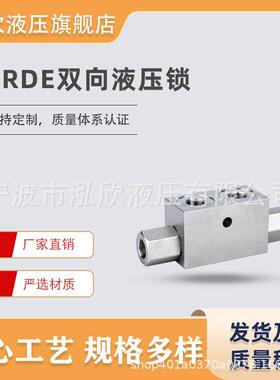 源头厂家双向液压锁VRDE油缸液压配件 农机专用工程吊车