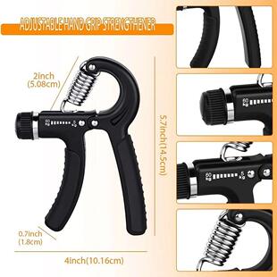 Grip Exercise Adjustable with Finger Trainer 60Kg Strength