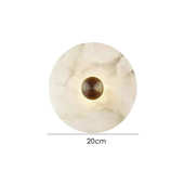 设计师灯走廊创意玄关现代天然壁灯灯简约过道云石背景客厅卧室墙