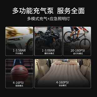 谷林汽动力150A能6-2便携式载车充气泵多功无线车打气泵直销