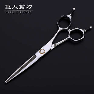 可定 6.0寸440C轴承美发剪刀 打薄剪 牙剪 制LOGO 理发剪平剪