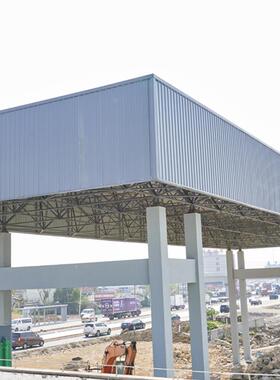 生产钢结构隔层阁楼闭口型楼承板施工钢结构自承式楼层板