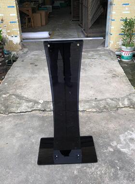 厂产亚生克力讲台 DMZ璃有机工玻讲台 透明讲台简约现代