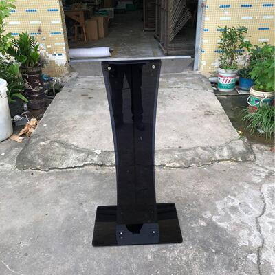 厂产亚生克力讲台 DMZ璃有机工玻讲台 透明讲台简约现代