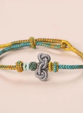 文昌结红绳编织考试考研上岸手链