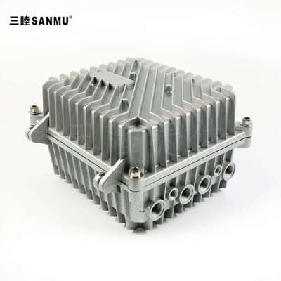 A-014路由器外壳202*168*113MM铝压铸防水盒 AP网桥室外防水外壳