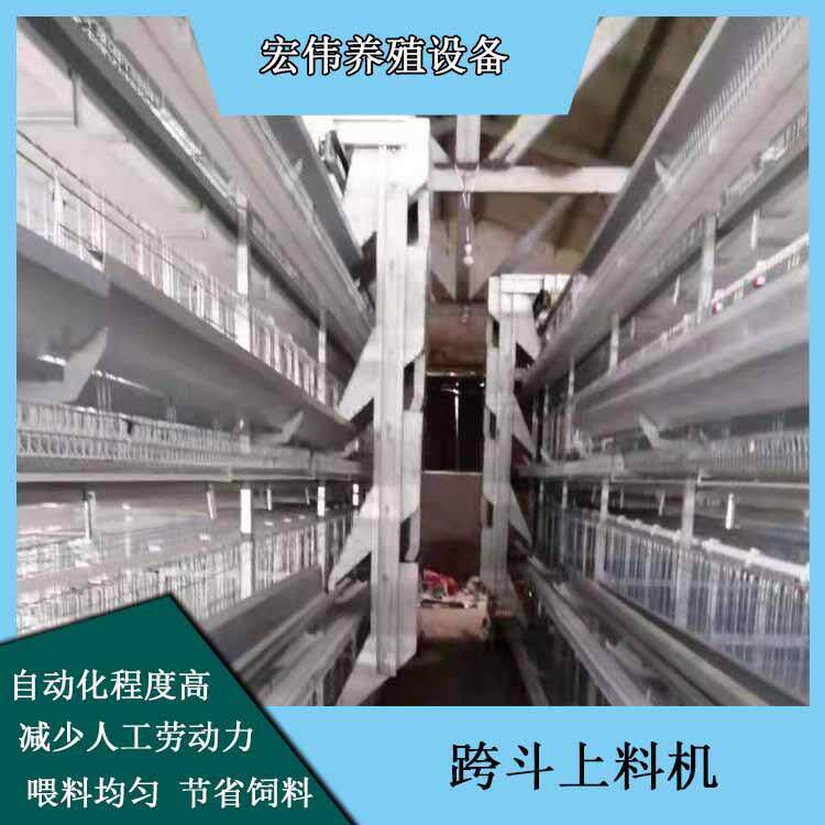 自动上料喂鸡设备大中型养殖场可用现代化养鸡技术匀速喂料装置
