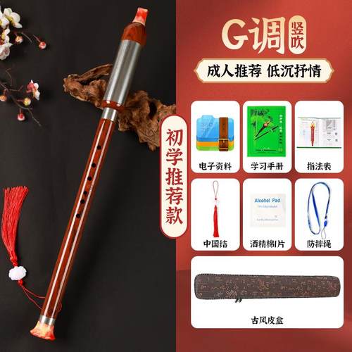 高档巴乌乐器竖小学降生专用FC调B调G调调树脂吹横吹专业演奏七孔