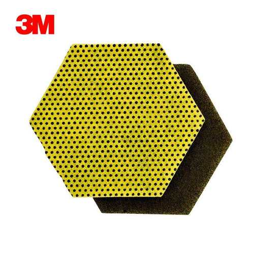 3M思高96HEX-S双功能百洁布15片/箱六边形124mm*107mm