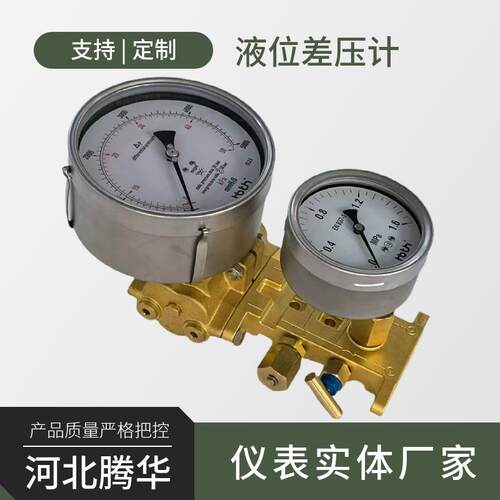液位差压计 组合型全钢差压液位计 差压表多种规格
