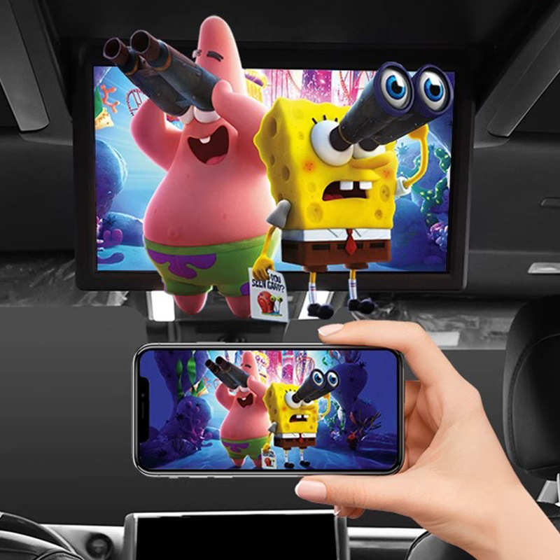 适用24款埃尔法电视模块30系系皇冠威尔法电视盒无线投屏改装