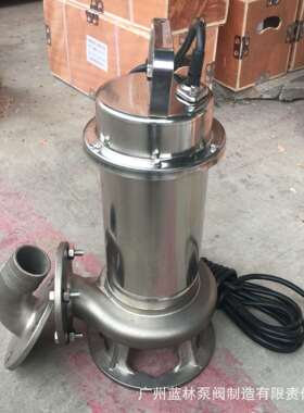 30全不锈钢污-水泵1400BXPWQ507-2.2单相220v防腐水污潜水泵