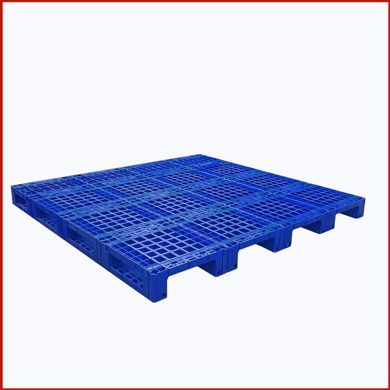 济南川字型塑料托1210网盘格货架XTU仓储塑胶卡工叉业板物流车拖